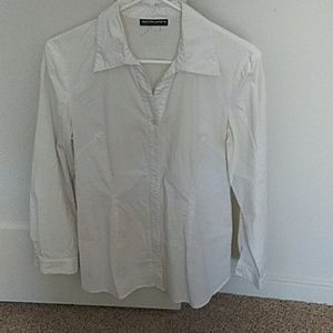 White button blouse